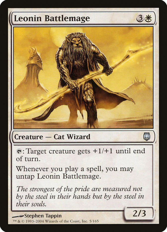 Leonin Battlemage [Darksteel] Foil