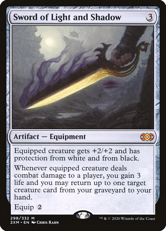 Sword of Light and Shadow [Double Masters] Foil