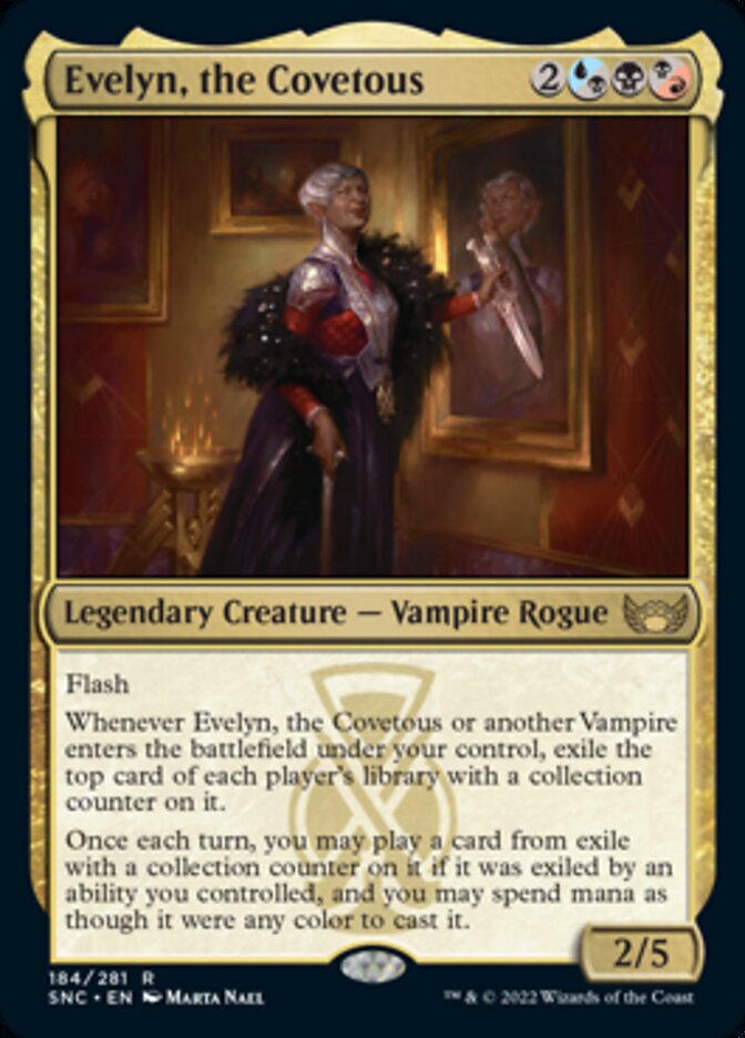 Evelyn, the Covetous [Streets of New Capenna] Foil