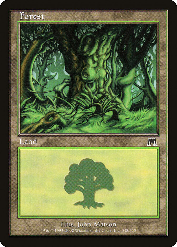 Forest (348) [Onslaught] Foil