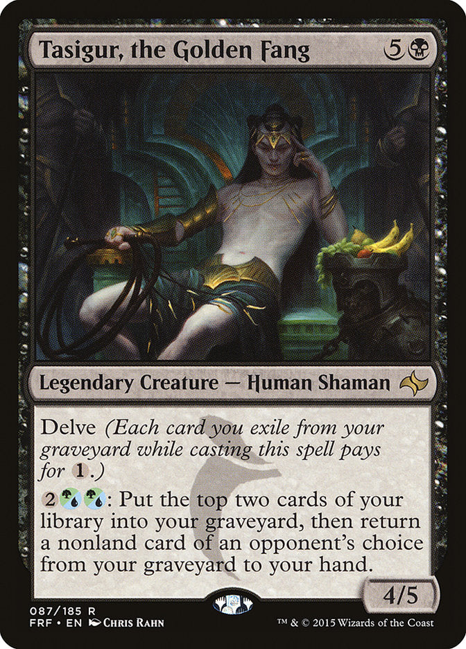 Tasigur, the Golden Fang [Fate Reforged] Foil