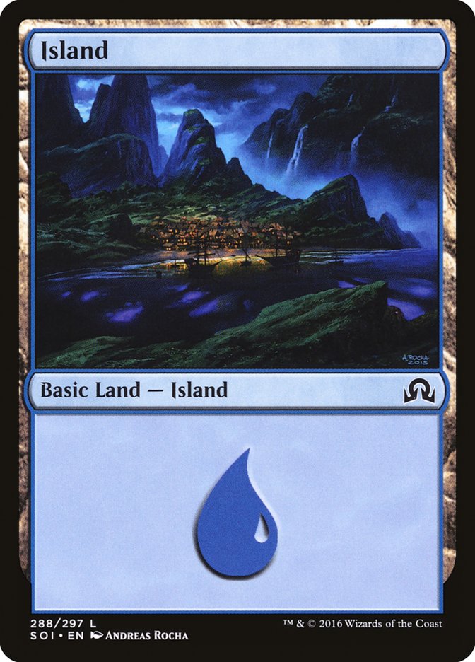 Island (288) [Shadows over Innistrad] Foil
