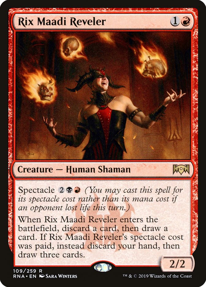 Rix Maadi Reveler [Ravnica Allegiance] Foil