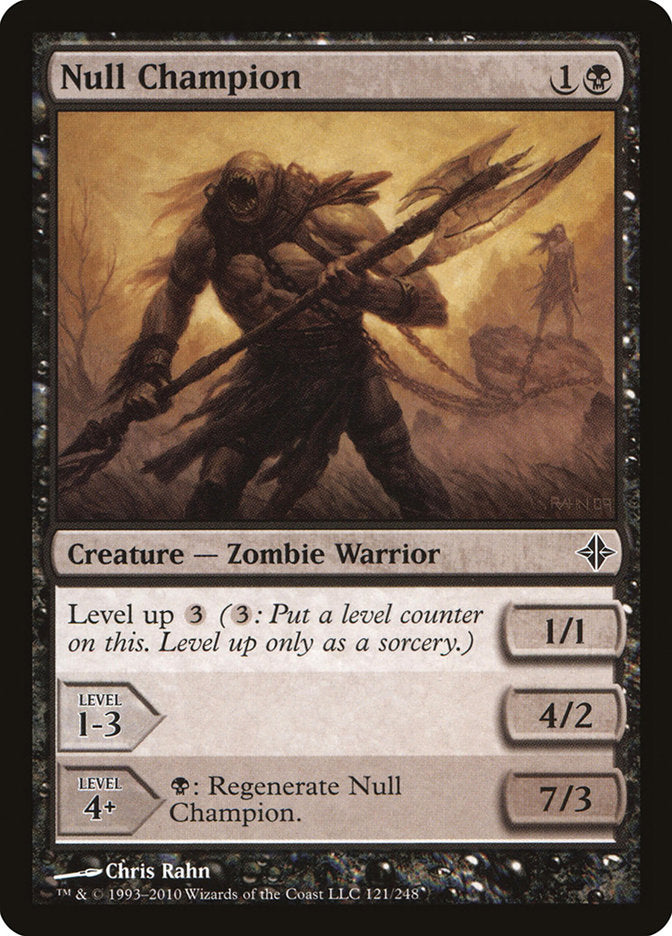 Null Champion [Rise of the Eldrazi] Foil