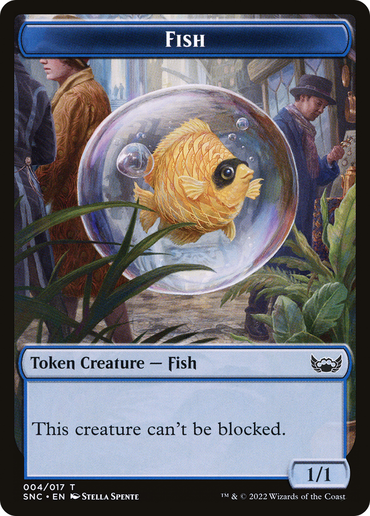 Fish  [Streets of New Capenna Tokens]