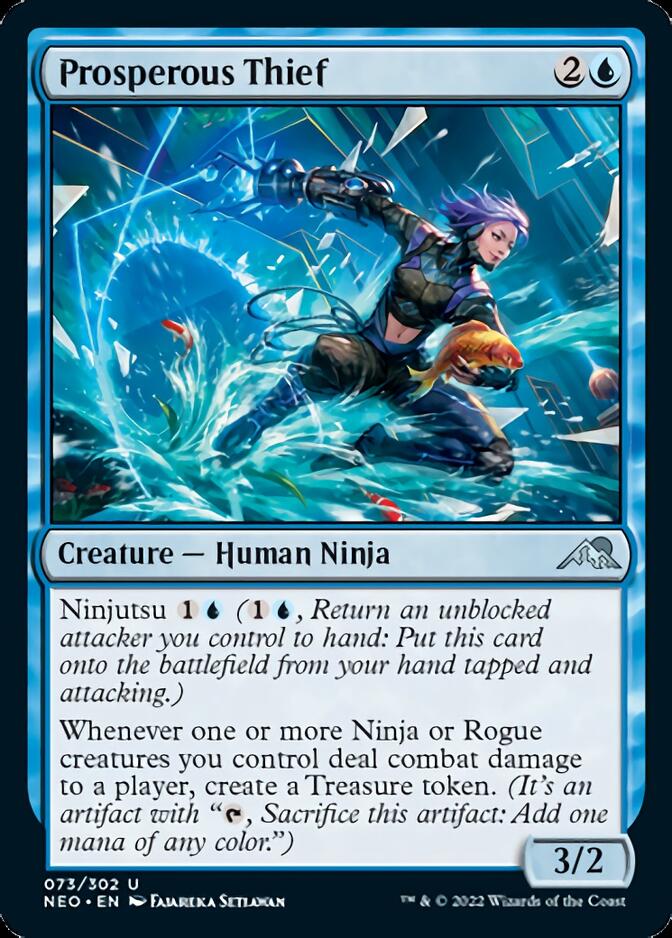 Prosperous Thief [Kamigawa: Neon Dynasty] Foil