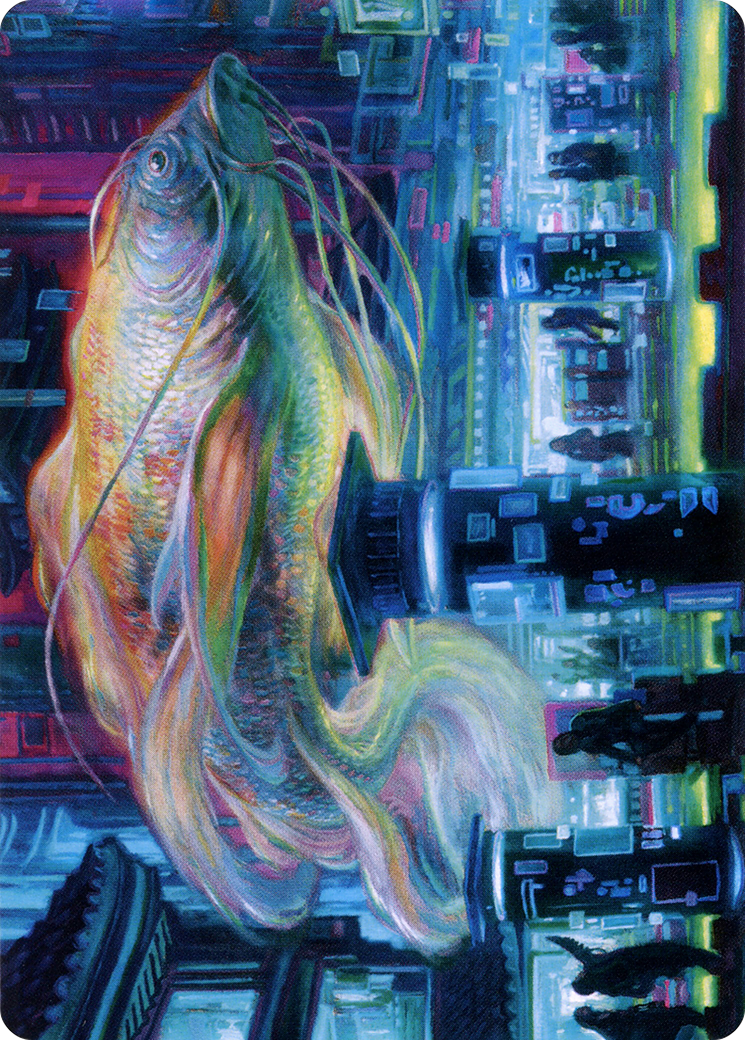 Skyswimmer Koi // Skyswimmer Koi  [Neon Dynasty Art Series] (Borderless)