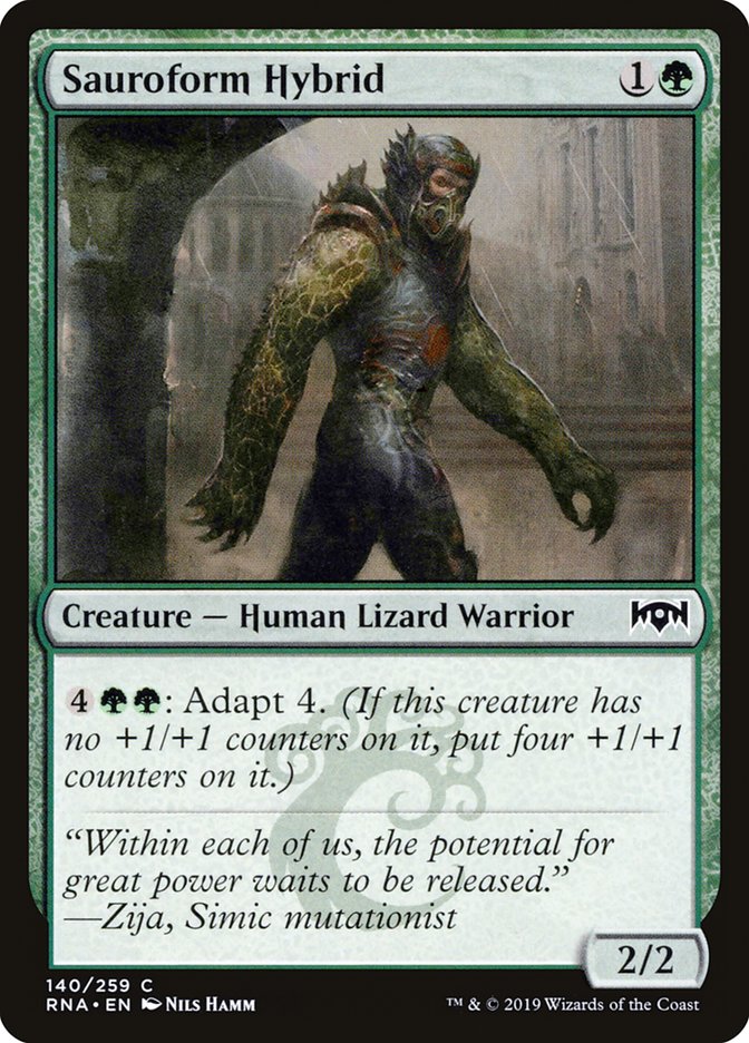 Sauroform Hybrid [Ravnica Allegiance] Foil