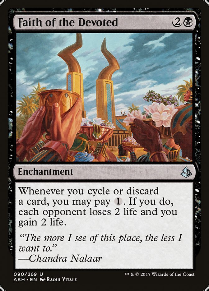 Faith of the Devoted [Amonkhet] Foil