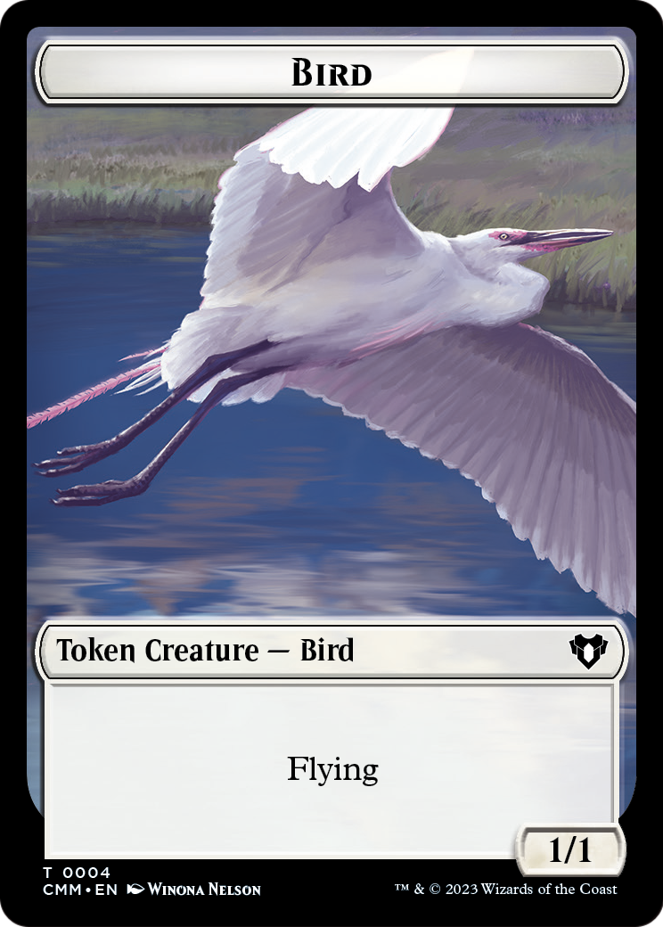 Bird  [Commander Masters Tokens]