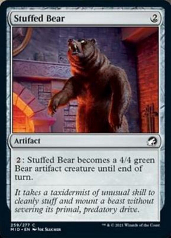 Stuffed Bear [Innistrad: Midnight Hunt] Foil