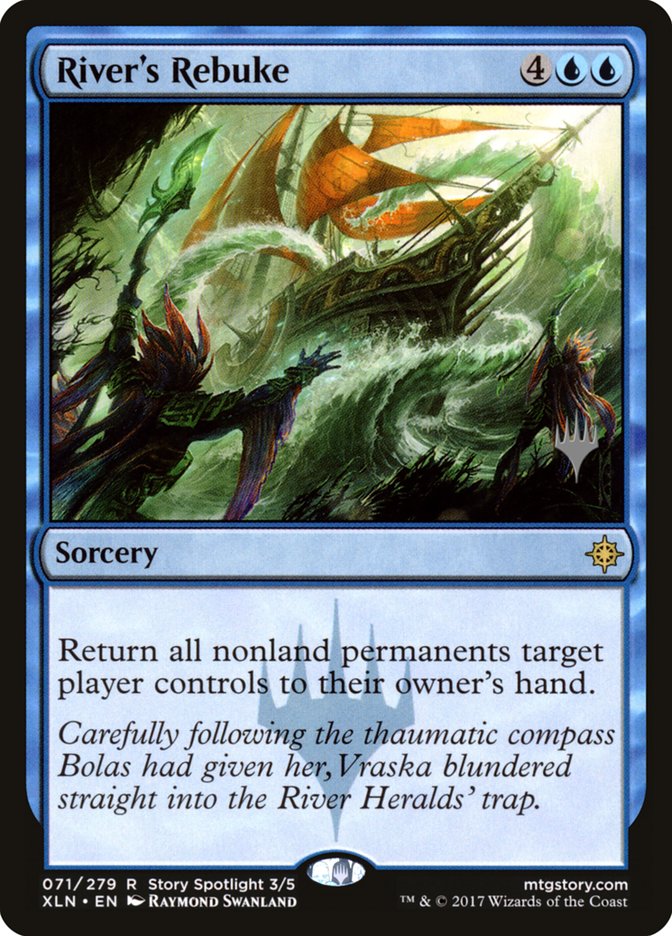 River's Rebuke (Promo Pack) [Ixalan Promos] Foil