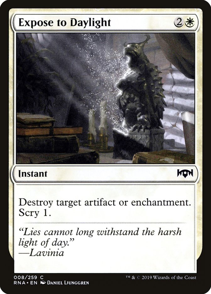 Expose to Daylight [Ravnica Allegiance] Foil
