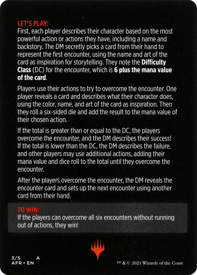 Magic and Minions // Magic and Minions (cont'd)  [Adventures in the Forgotten Realms Minigames] Foil