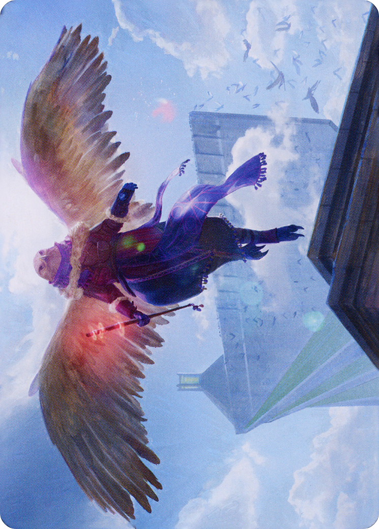 Balmor, Battlemage Captain // Balmor, Battlemage Captain  [Dominaria United Art Series] (Borderless)