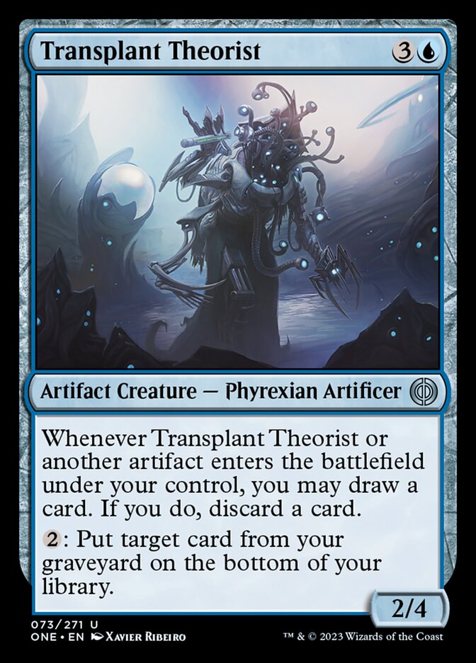 Transplant Theorist [Phyrexia: All Will Be One] Foil