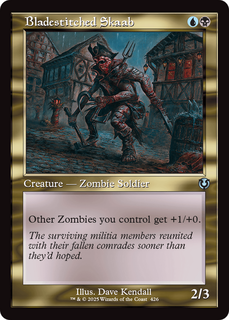 Bladestitched Skaab (Retro Frame) [Innistrad Remastered] Foil
