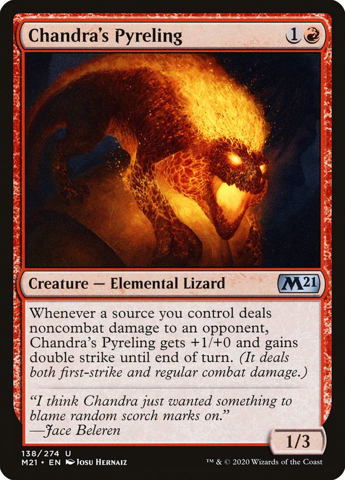 Chandra's Pyreling [Core Set 2021] Foil