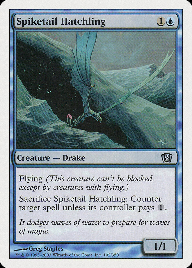 Spiketail Hatchling [Eighth Edition] Foil