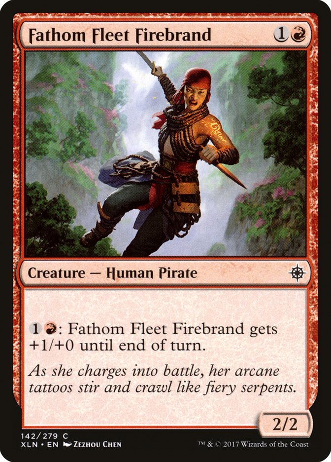 Fathom Fleet Firebrand [Ixalan] Foil