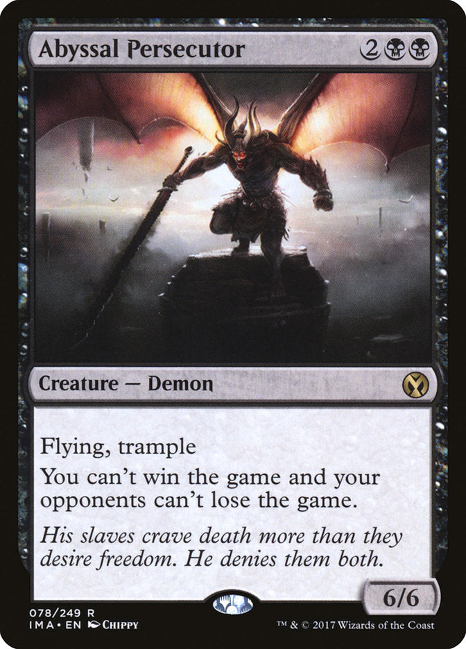 Abyssal Persecutor [Iconic Masters] Foil
