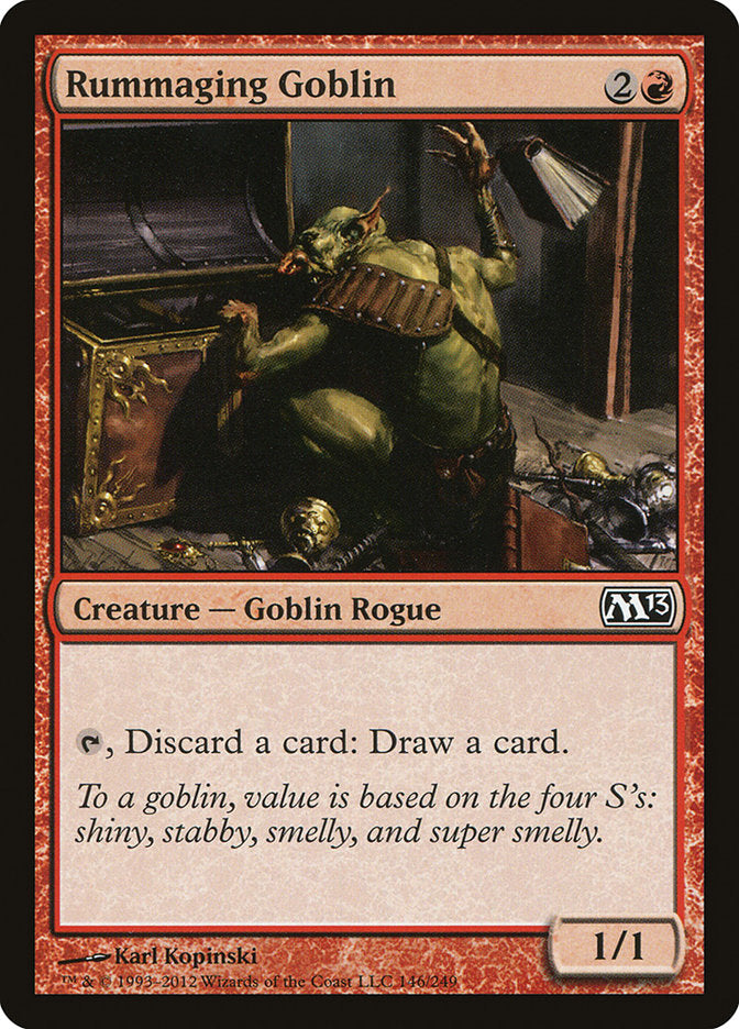 Rummaging Goblin [Magic 2013] Foil