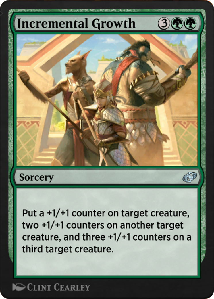 Incremental Growth  [Jumpstart: Historic Horizons]