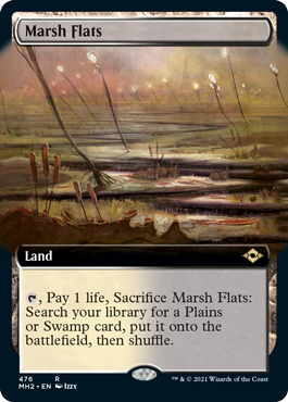 Marsh Flats (Extended Art) [Modern Horizons 2] Foil