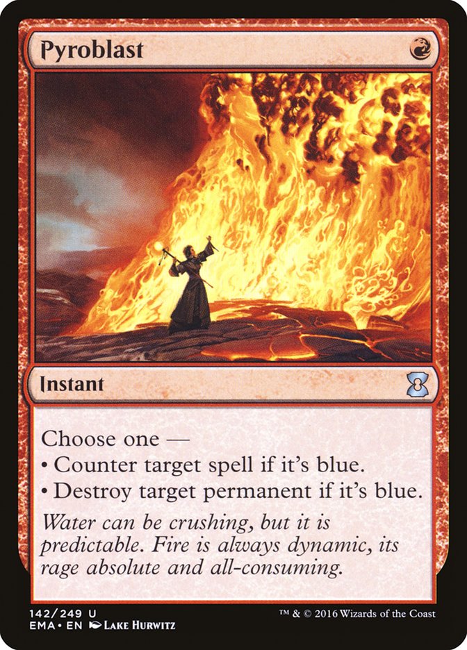 Pyroblast [Eternal Masters] Foil
