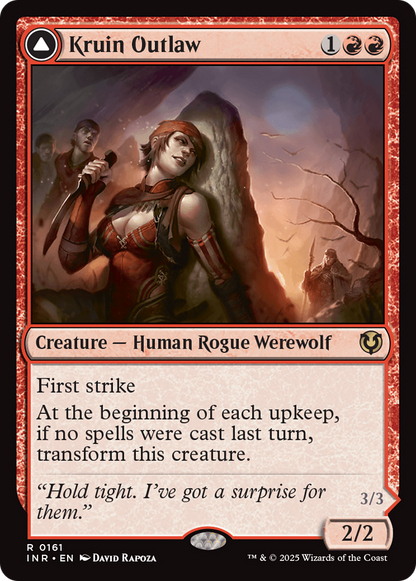 Kruin Outlaw // Terror of Kruin Pass [Innistrad Remastered]