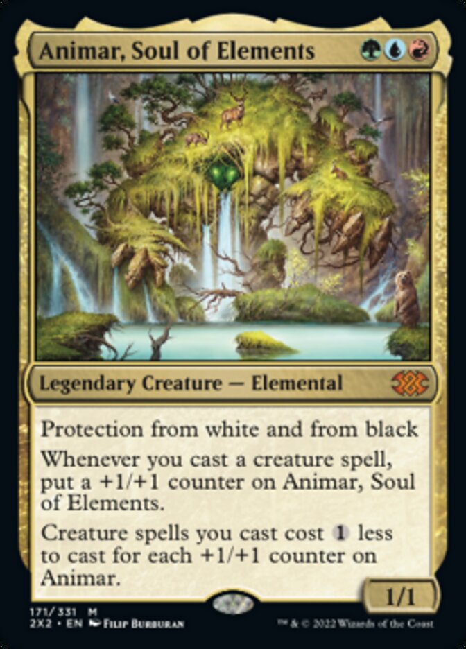 Animar, Soul of Elements [Double Masters 2022] Foil