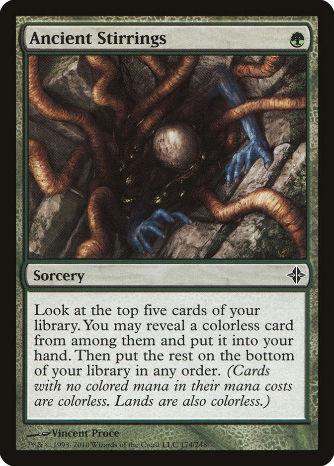 Ancient Stirrings [Rise of the Eldrazi] Foil
