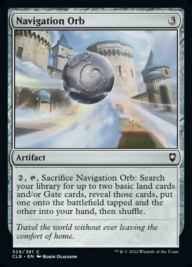 Navigation Orb [Commander Legends: Battle for Baldur's Gate] Foil