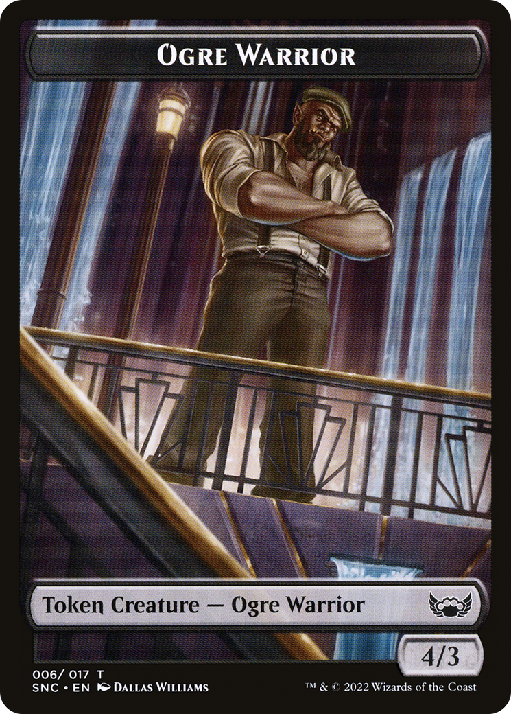 Ogre Warrior  [Streets of New Capenna Tokens]