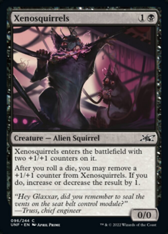 Xenosquirrels [Unfinity] Foil