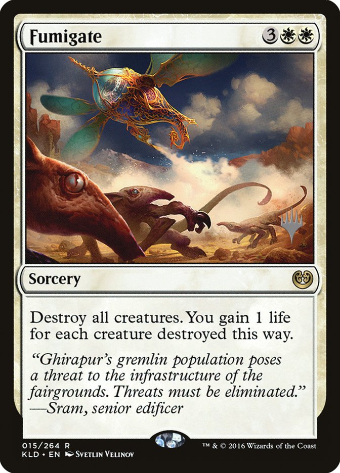 Fumigate (Promo Pack) [Kaladesh Promos] Foil