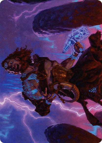Toralf, God of Fury // Toralf, God of Fury  [Art Series: Kaldheim] (Borderless) Foil