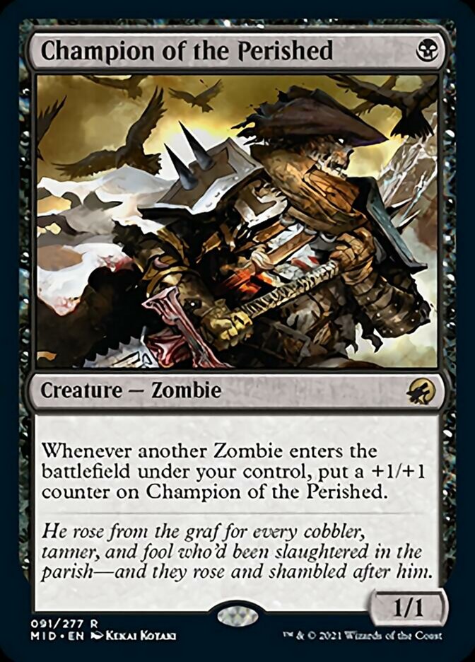 Champion of the Perished [Innistrad: Midnight Hunt] Foil
