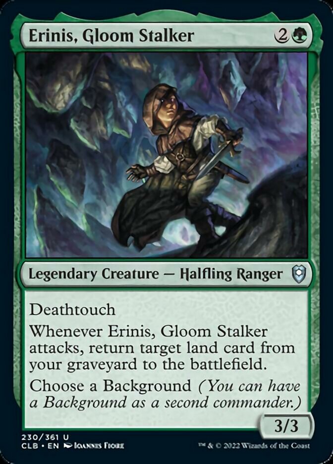 Erinis, Gloom Stalker [Commander Legends: Battle for Baldur's Gate] Foil