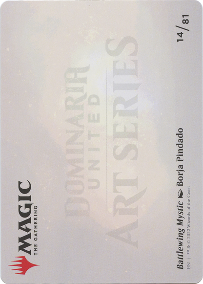 Battlewing Mystic // Battlewing Mystic  [Dominaria United Art Series] (Borderless)