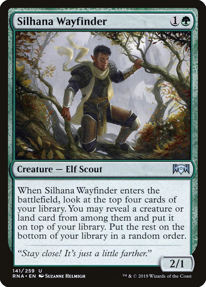 Silhana Wayfinder [Ravnica Allegiance] Foil