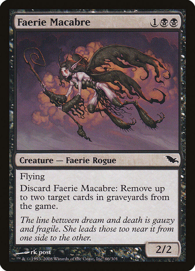 Faerie Macabre [Shadowmoor] Foil