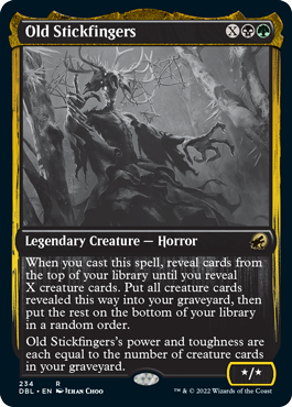 Old Stickfingers [Innistrad: Double Feature] Foil