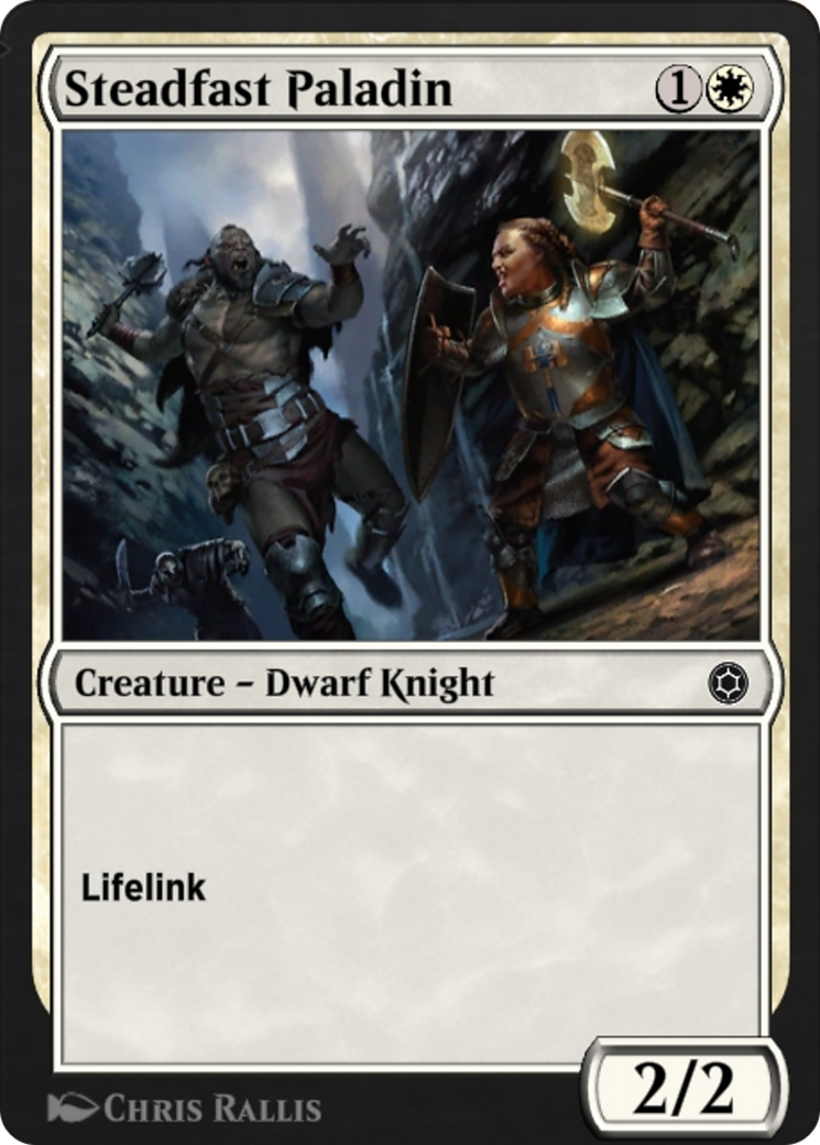 Steadfast Paladin  [Alchemy Horizons: Baldur's Gate]