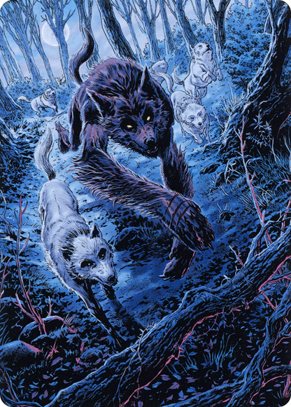 Untamed Pup // Untamed Pup  [Midnight Hunt Art Series] (Borderless) Foil
