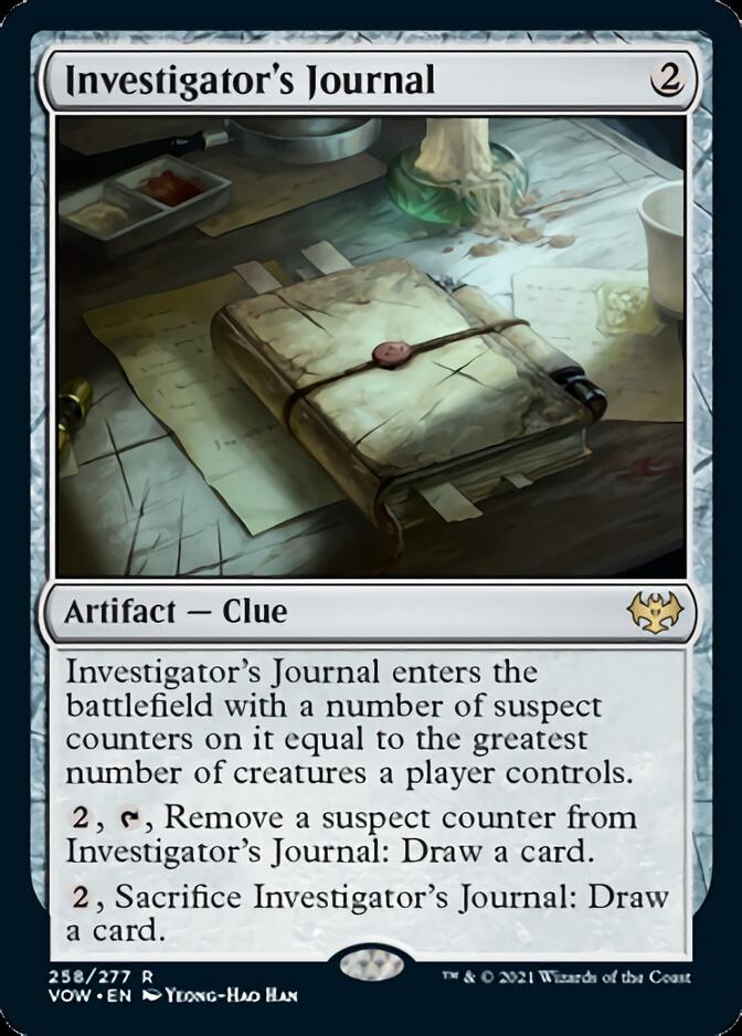 Investigator's Journal [Innistrad: Crimson Vow] Foil