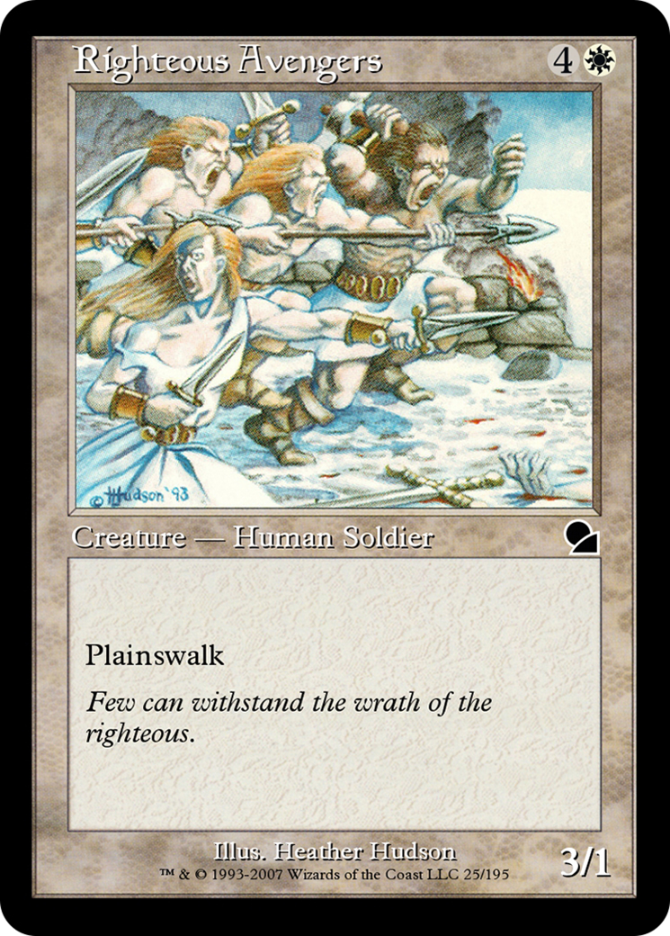 Righteous Avengers  [Masters Edition] Foil