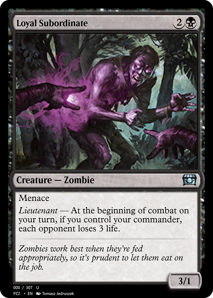 Loyal Subordinate  [Treasure Chest] Foil