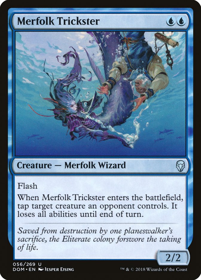 Merfolk Trickster [Dominaria] Foil