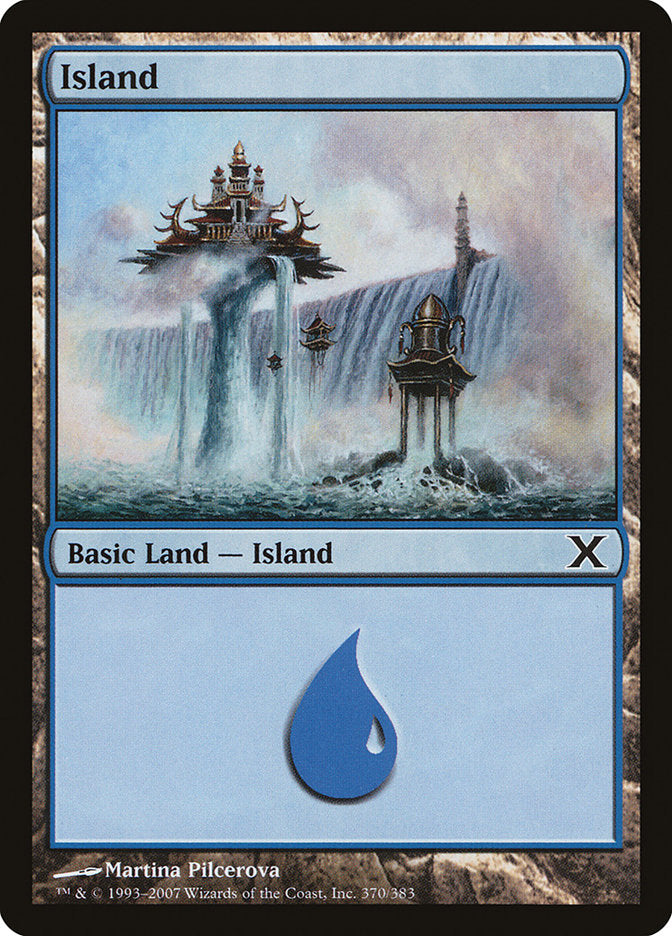 Island (370) [Tenth Edition] Foil